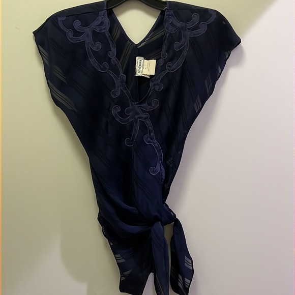 Natori Rare Designer Vintage Bodysuit Teddy Lingerie Sz. P - Picture 5 of 10